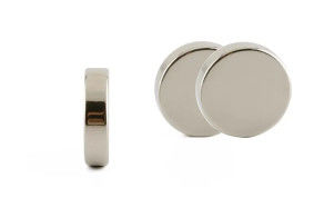 Aimants de disque de terre rare de néodyme, aimant industriel de rond de NdFeB