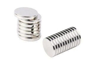 Aimants de disque de terre rare de néodyme, aimant industriel de rond de NdFeB