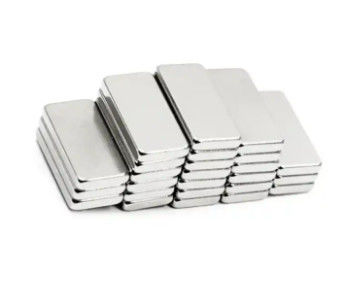 Ni-Cu-Ni nickelé de barre d'aimants de néodyme plaquant les barres aimantées fortes N35-N52