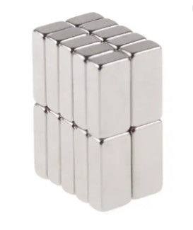 Ni-Cu-Ni nickelé de barre d'aimants de néodyme plaquant les barres aimantées fortes N35-N52