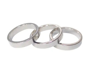 En rond aggloméré Ring Ndfeb Magnets Ni-Cu-Ni Coating pour industriel