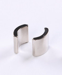 Courbent les aimants permanents de terre rare, aimant de rotor de néodyme de NdFeB